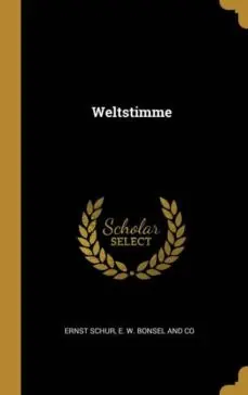 WELTSTIMME Últimas Unidades