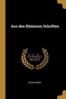 A Buen Precio AUS DEN KLEINEREN SCHRIFTEN