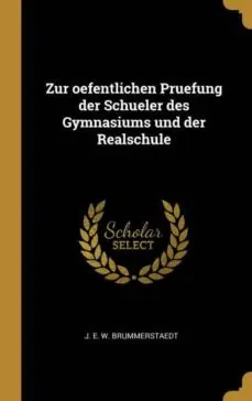 ZUR OEFENTLICHEN PRUEFUNG DER SCHUELER DES GYMNASIUMS UND DER REALSCHULE Económico