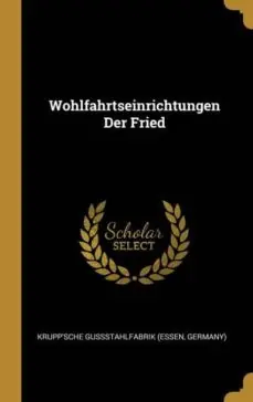 WOHLFAHRTSEINRICHTUNGEN DER FRIED Alta Calidad