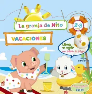2-3Años Cuaderno de Vacaciones. La Granja de Nito 2-3 Años Alta Calidad