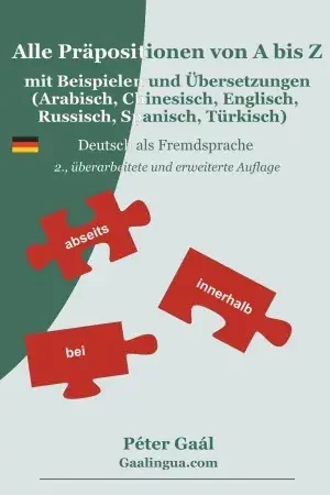 Alle Präpositionen Von a Bis Z Mit Beispielen Und Übersetzungen (Arabisch, Chinesisch, Englisch, Russisch, Spanisch, Türkisch) Garantía De Devolución De Dinero