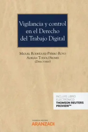 Vigilancia y control en el Derecho del trabajo digital Ordenar Ahora Mismo